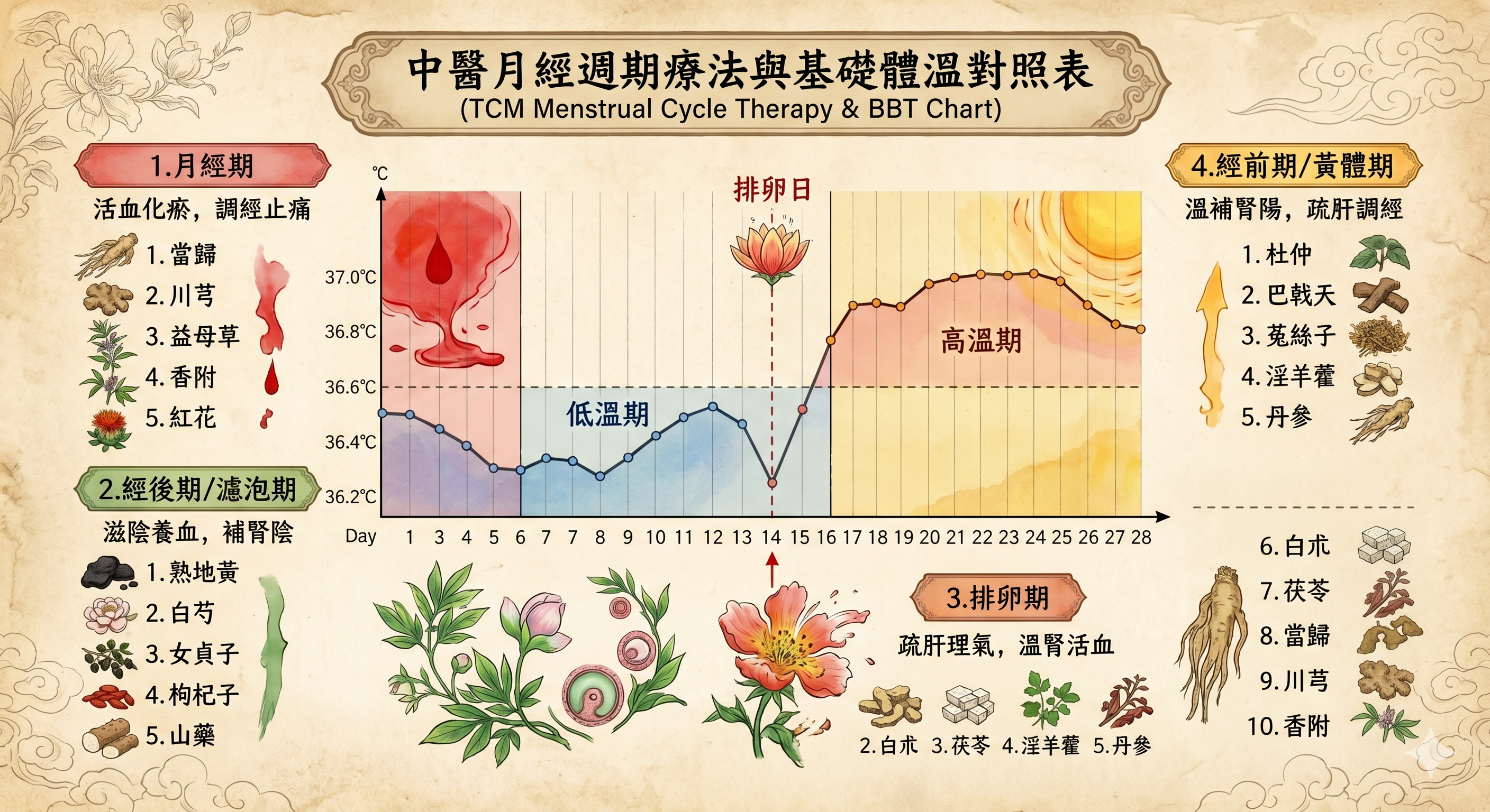 月經週期療法